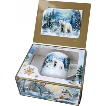 Carmani Vánoční porcelán 470 ml 1 ks vícebarevná