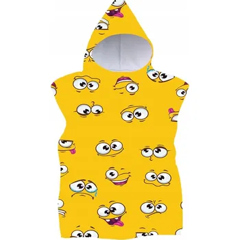 Prostěradlo Deka s kapucí Cotton world 90 x 60 cm žlutá