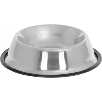 Miska pro psa Jedna kovová miska Ikonka stříbrná 0,12 l
