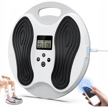 Masážní přístroj Stimulátor krevního oběhu, masážní přístroj na nohy zlepšuje cirkulaci krve + 4 TENS elektrody