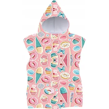 Prostěradlo Deka s kapucí Cotton world 90 x 60 cm růžová