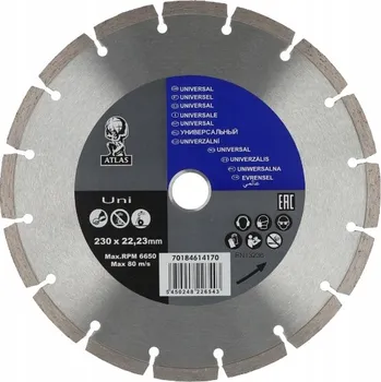 Řezný kotouč Diamantový kotouč Norton 70184614170 230x22,2 mm