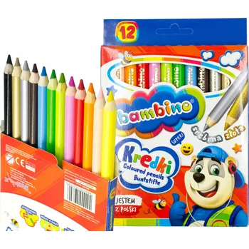 Pastelka Pastelky Bambino jumbo silné 12 ks