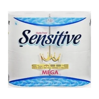 Toaletní papír Sensitive Mega toaletní papír 4 ROLKY