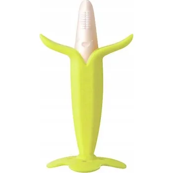 Ortodontické kousátko Askato silikonové žluté