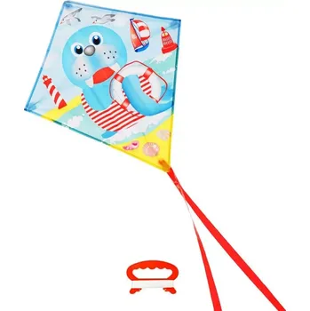 Létající drak Dětský drak s motivem tuleně 57 × 52 cm