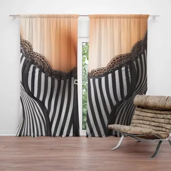 Závěs Sablio Závěs Korzet: 2ks 140x250cm