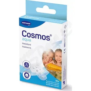 Náplast Cosmos aqua náplast do vody 3 velikosti 10ks