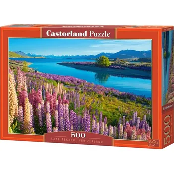 Puzzle Puzzle 500 dílků – jezero Tekapo, Nový Zéland