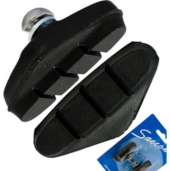 Brzda na kolo SILNIČNÍ BRZDOVÉ ŠPALKY SACCON NA IMBUS, ČERNÉ, 53MM