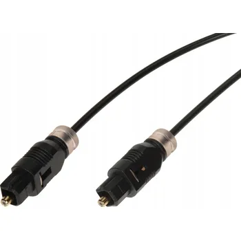 Audio kabel Optický kabel Lanberg CA-TOSL-10CC-0030-BK Toslink - Toslink 3 m