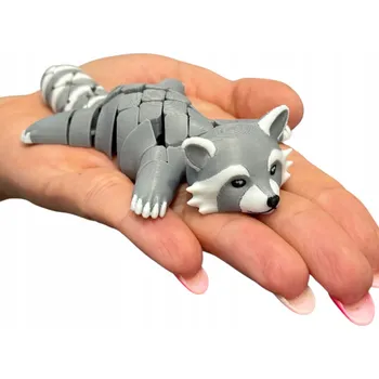 Figurka 3D segmentovaný mýval dárek , vychytávka, antistresová hračka , realistický