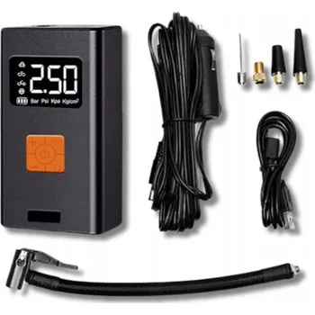 Kompresor Přenosný Kompresor Elektrická Pumpička Powerbank Svítilna 2000mAh 7.4V