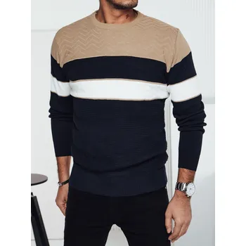 Pánský svetr Pánský svetr WX2283 Barva: Hnědá, Velikost: 2XL