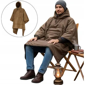 Pláštěnka Pončo Reis vel. univerzální hnědé