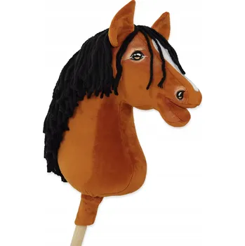 Hobby horsing Hobby Horse Velký kůň na tyči Premium - světle hnědý II A3 Super Hobby Horse