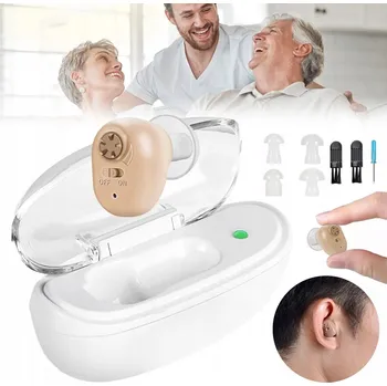 IP kamera ZVUKOVÝ ZESILOVAČ S MOŽNOSTÍ NABÍJENÍ, NEVIDITELNÍ APARATY SŁUCHOWE