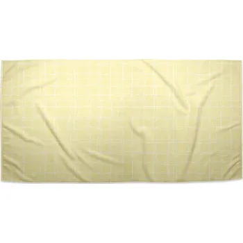 Osuška Sablio Ručník Žluté pletivo - 50x100 cm