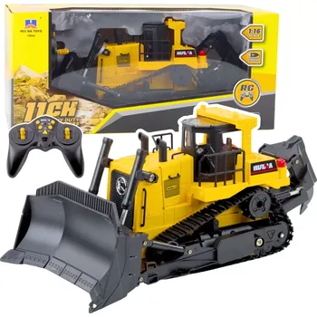 RC model auta RC buldozer HUI NA 1:16 se světly a zvuky