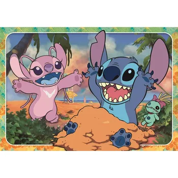 Puzzle puzzle 60 dílků maxi disney stitch clementoni