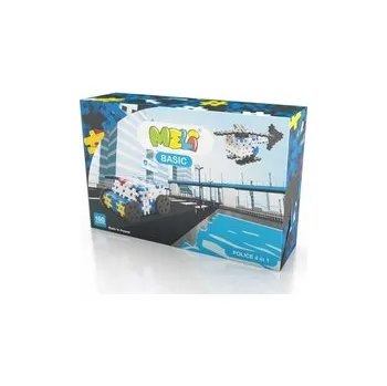 ostatní stavebnice Stavebnice Meli Basic Thematic Police 4v1 160 dílů