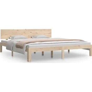 Postel Dřevěná manželská postel G04V 200x200 dub