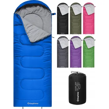 Spacák SPACÍ PYTEL TURISTICKÝ 3 SEZÓNNÍ POHODLNÝ 220x75 CM POLYESTER 190T 70g/m2