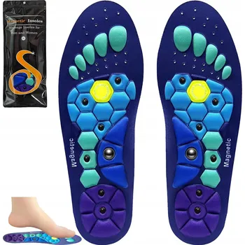 Vložka do bot Magnetické akupresurní vložky do bot proti bolesti nohou s magnety, velikost M