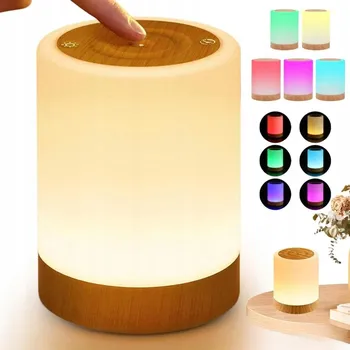 Lampička LED STOLNÍ LAMPA NOČNÍ DOTYKOVÁ, BEZDRÁTOVÁ