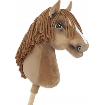 Hobby horsing Hobby Horse Velký kůň Premium - světle hnědý ryzák A3