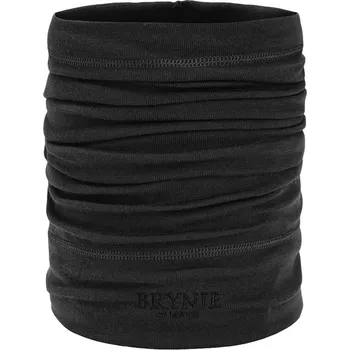 Nákrčník Merino nákrčník Brynje Classic Wool Headover - Stone black