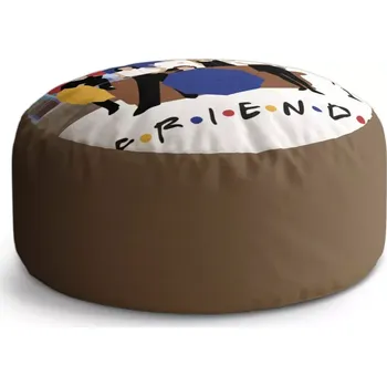 Taburet Sablio Taburet Circle Seriál přátelé FRIENDS Gauč u fontány: 38x48 cm