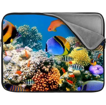 pouzdro na notebook Sablio Obal na notebook Korálový útes - 17"