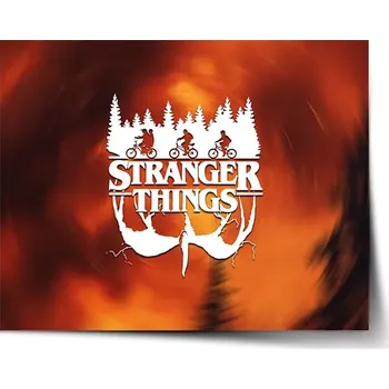 Plakát Sablio Plakát Stranger Things Glow - 60x40 cm