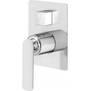 Vodovodní baterie Podomítková vanová baterie Kohlman Experience, stříbrná