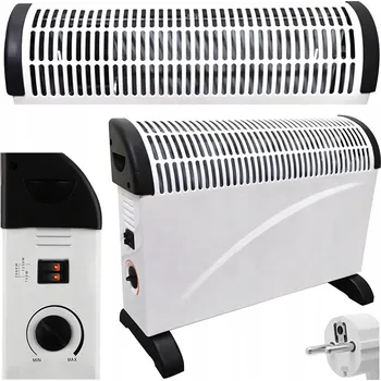 Vzduchotechnika Elektrický konvektorový ohřívač 200W - Úsporný termostatický přímotop