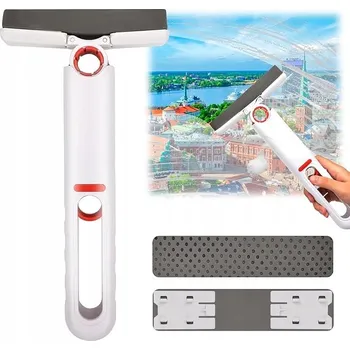 MOPIX Malý čistič - přenosný mini mop SE ŽDÍMAČEM, kartáč na desky