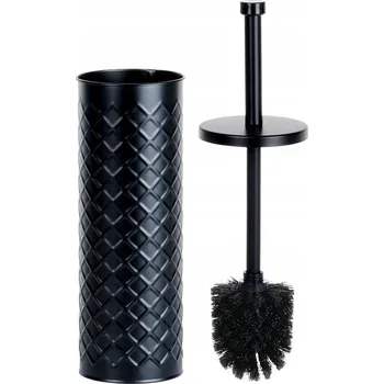 WC štětka WC kartáč do koupelny na čištění toalety se stojanem a nádobkou