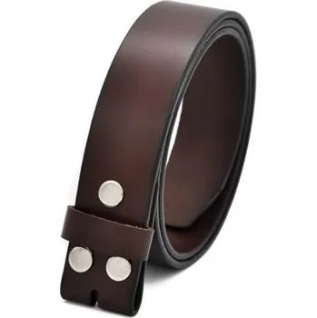 Opasek Pánský pásek bez spony L339 bordová 110 cm