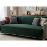 Přehoz na sedačku - pohovku - deka BERTA zelená 170x210 cm Mybesthome