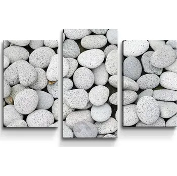 Obraz Sablio Obraz - 3-dílný Oblázky - 75x50 cm