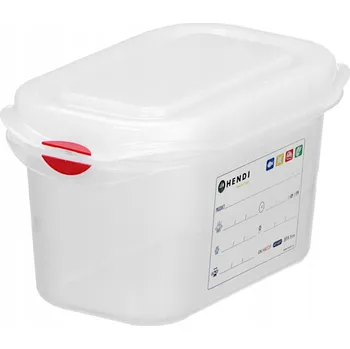 Dóza na potraviny GN nádoba Hendi 100 mm polypropylen