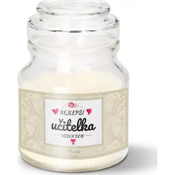 Svíčka Sablio Svíčka Nejlepší učitelka všech dob - 120 g