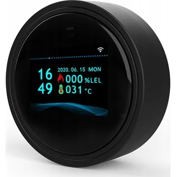 Bezpečnostní detektor Aplikace Tuya Inteligentní detektor plynu WiFi Mini alarm na plyn