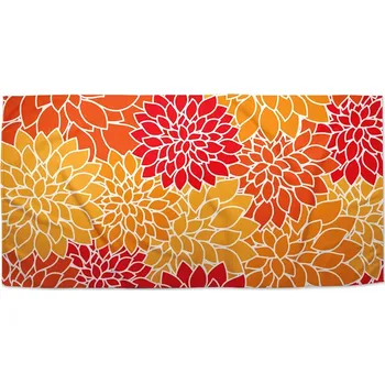 Osuška Sablio Ručník Barevné květiny - 50x100 cm