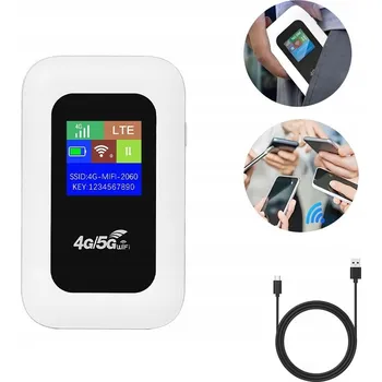 IP kamera ROUTER S MICRO SIM KARTU MOBILNÍ PŘENOSNÝ 4G LTE BÍLÝ