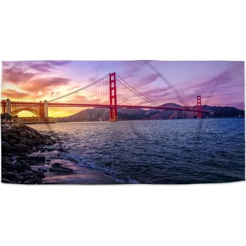 Osuška Sablio Ručník Golden Gate 5 - 50x100 cm