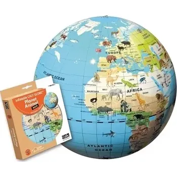 Glóbus Nafukovací globus 42 cm – planeta zvířat