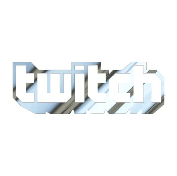 samolepka Twich - jedna barva (80 - chrom fólie stříbrná zrcadlová) SAMOLEPKA NA AUTO, NÁLEPKA, FÓLIE, POLEP, TUNING, VLASTNÍ TEXT, TISK, AUTOSAMOLEPKY.cz, POLEPY, OBRÁZEK, LOGO, 3D STICKERS