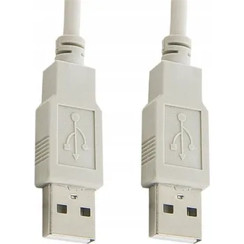 Datový kabel Kabel Solex USB - USB 2.0 Mini 3 m béžový